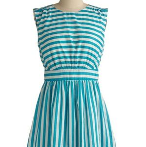 Modcloth Emily and Fin Too Much Fun A-Line Dress